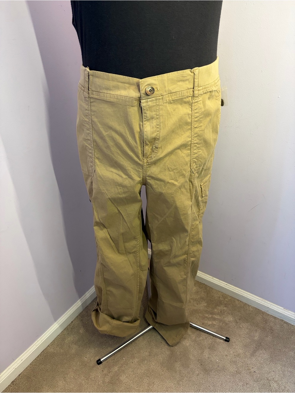 Sonoma Straight Roll Up Pant, NWT, Size 22W